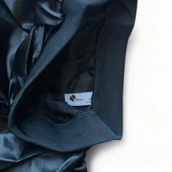 Satijnen Bonnet voor Dreadlocks / Braids / Rasta - Zwarte Dreadsock / Satijnen Slaapmuts / Hair Bonnet