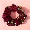 Scrunchie Afrikaanse print - Haaraccessoire - Rood mix