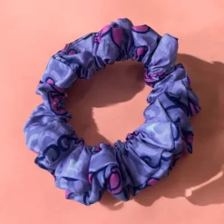Scrunchie Afrikaanse print - Haaraccessoire - Roze / paars