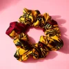 Scrunchie Afrikaanse print - Haaraccessoire - Geel