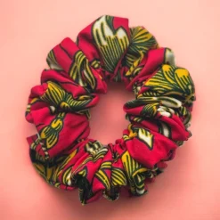 Scrunchie Afrikaanse print - Haaraccessoire - Rood