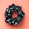 Scrunchie Afrikaanse print - XL Haaraccessoire - Zwart Mud