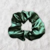 Scrunchie Satijn - Volwassenen Haaraccessoire - Groen