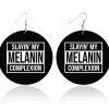 Slaying my melanin complexion - Afrikaanse oorbellen