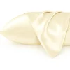 2 STUKS - Satijnen kussensloop Ivoor 60 x 70 cm hoofdkussen formaat - Satin pillow case / Zijdezachte kussensloop van satijn