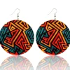 Tribal colored shapes - Afrikaanse oorbellen