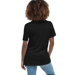 T-shirt Dames - Brullende leeuw in Nigeriaanse vlag D026