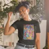 T-shirt Unisex - STEUN EEN GOED DOEL - Kunst uit Zuid-Afrika SA01 (Meerdere kleuren)