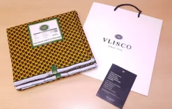 VLISCO stof Hollandais Afrikaanse Wax print - Bronze Banga Nut