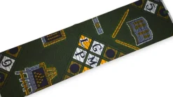 VLISCO stof Hollandais Afrikaanse Wax print - Groen ABC VL00017