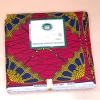 VLISCO stof Hollandais Afrikaanse Wax print - Rode Paraplu