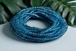 Waist Beads / Afrikaanse Heupketting - EDE - Blauw (elastisch)