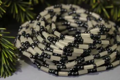 Waist Beads / Afrikaanse Heupketting - OTASOWIE - Grijs (elastisch)