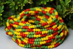 Waist Beads / Afrikaanse Heupketting - IMUDIASE - Multicoloured (elastisch)