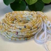 Waist Beads / Afrikaanse Heupketting - Goud Adaora (Traditioneel niet-elastisch koord)