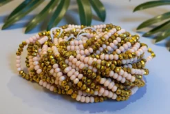 Waist Beads / Afrikaanse Heupketting - Ebébé - Goud (Traditioneel niet-elastisch koord)