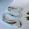 Waist Beads / Afrikaanse Heupketting - Ayo - Wit (Traditioneel niet-elastisch koord)