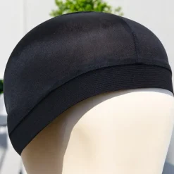 Wave Cap - Silky wave caps / Rags cap / Durag cap / 360 Waves cap Zwart - Unisex