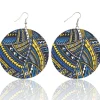Wooden earrings | Ancient Disk