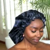 XXL Extra Grote Douchemuts / Shower cap voor braids / dreadlocks / rasta / dreads - Zwart