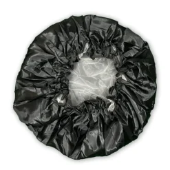 XXL Extra Grote Douchemuts / Shower cap voor braids / dreadlocks / rasta / dreads - Zwart