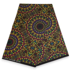 Zonneklep / Pet met Afrikaanse print - Multicolor Sunburst