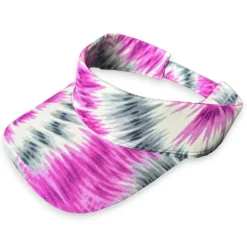 Zonneklep / Pet met Afrikaanse print - Paarse Tie Dye